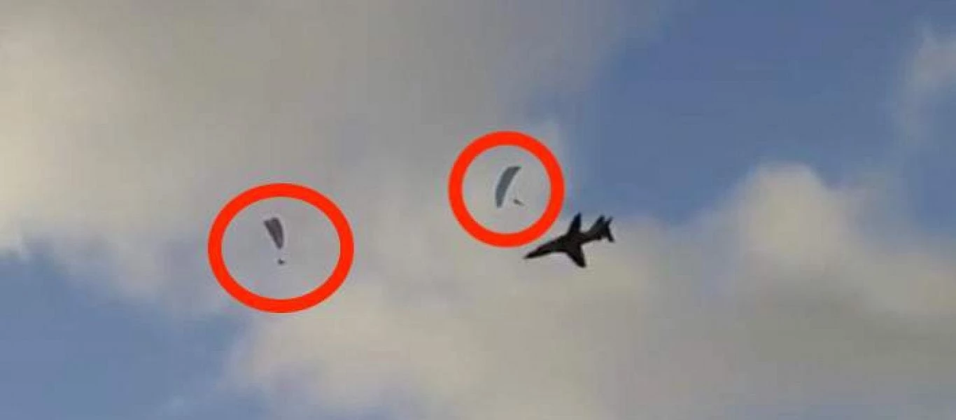 Hawk T1 του βρετανικού Βασιλικού Ναυτικού «ξύρισε» αλεξιπτωτιστές! (βίντεο)